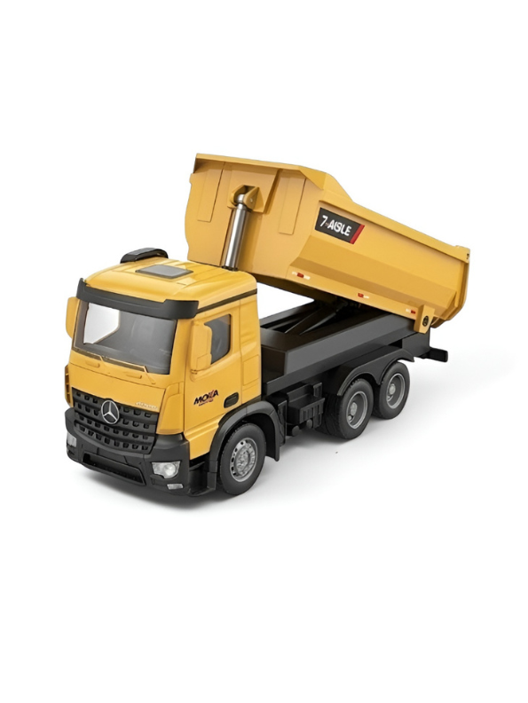 RC Dump Truck Toy Remote Control Construction Vehicle with Working Lift & Suspension TV5675.