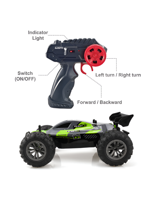 RC Monster Truck – High-Speed 2.4GHz Off-Road Remote Control Racing Car LMI15348.