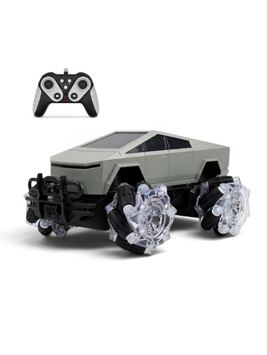 RC Off-Road Cybertruck Car 1:18 Scale Car – 360° Rotation & Water Mist Spray Stunt Car LMI16330.