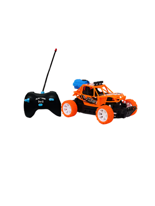RC Off-Road Rock Crawler Truck – 2.4GHz Remote Control Monster Truck with USB Rechargeable Battery & All-Terrain Tires for Kids and Adults Orange LMI15175.