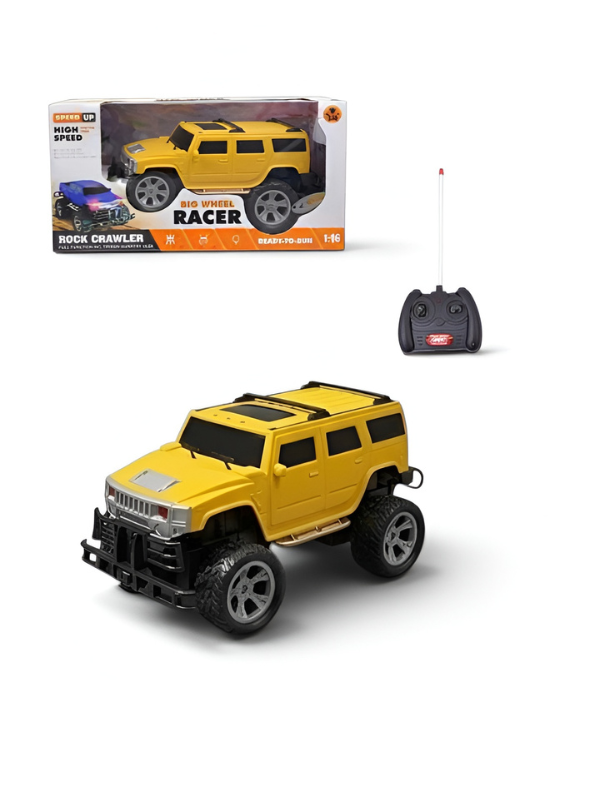RC Rock Crawler SUV Truck 1:16 Scale | High-Speed Rechargeable Remote Control Car for Kids TV5463