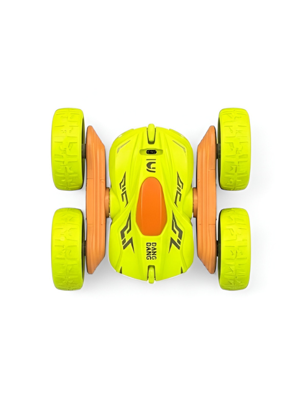 RC Stunt Car – 360° Rotating Double-Sided Remote Control Car with LED Wheels TV2837.