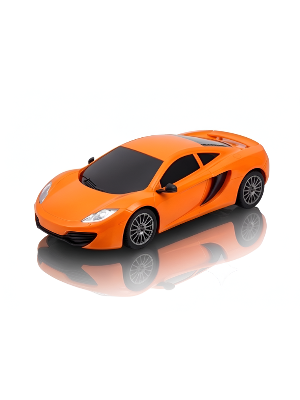 RC Supercar Toy – Orange High-Speed Remote Control Racing Car for Kids LMI9838