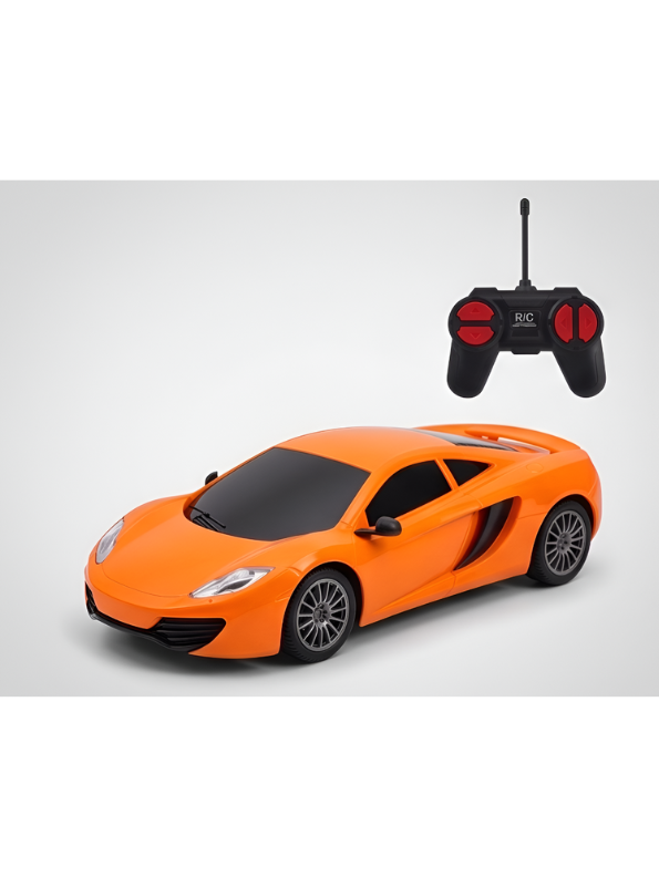 RC Supercar Toy – Orange High-Speed Remote Control Racing Car for Kids LMI9838