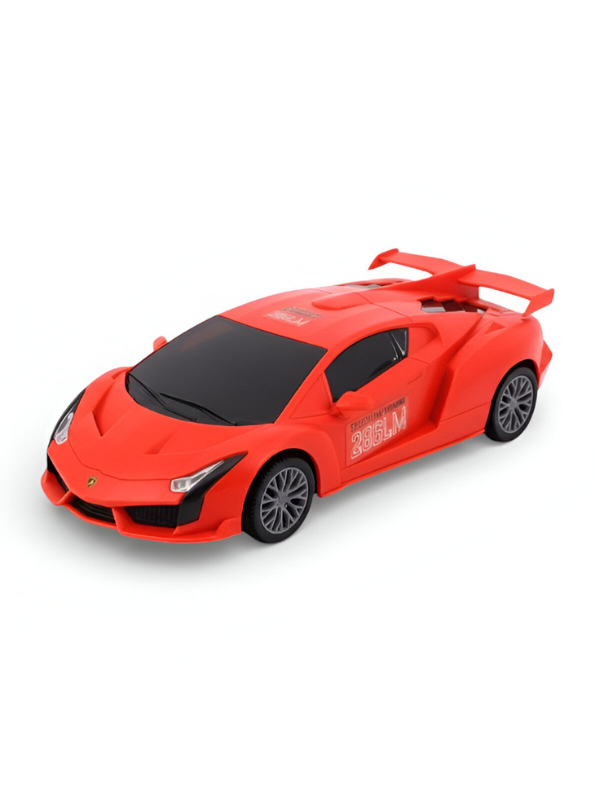 Speedy Lambo Red Remote Control Car - 1:24 Scale RC Sports Car for Kids, 27MHz Full Function Electric Toy Racing Car, Birthday Gift for Boys and Girls Ages 4+ LMI15720