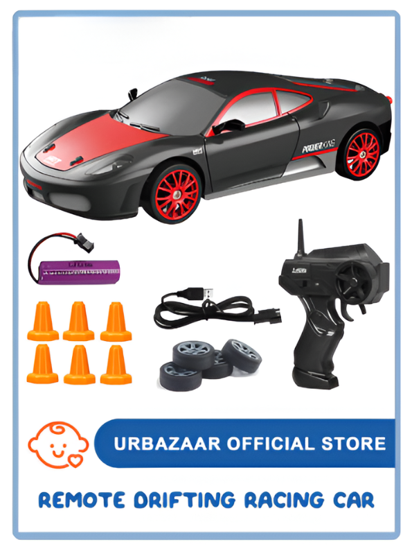 4WD RC Drift Car - 15+ KM/H High Speed Remote Control Racing Car NX16777