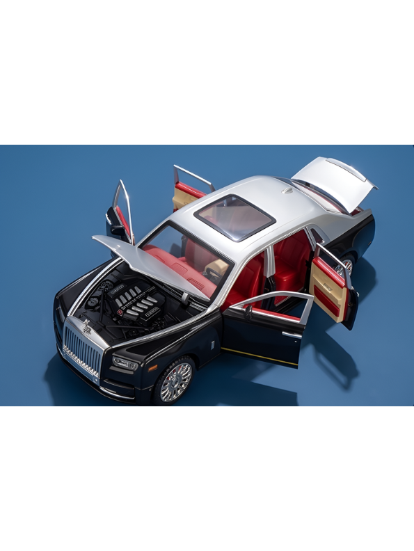Pack Of 3 Rolls-Royce Phantom Replica Model Car | Premium Collectible Toy Vehicle for Kids and Adults NX15746