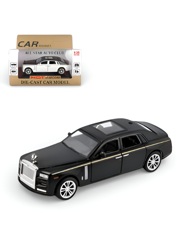Rolls-Royce Phantom Diecast Model Car 1:35 Scale Luxury Collectible Toy LMI15385 - Free Car Inside.