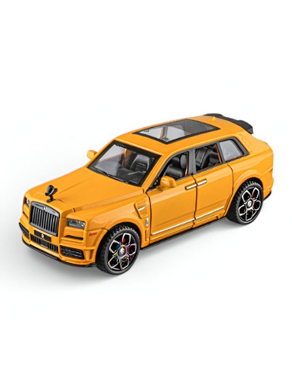 Rolls-Royce Cullinan Diecast Car Model Scale 1:35 – Luxury SUV Collectible Replica LMI15616 - Free Car Inside.