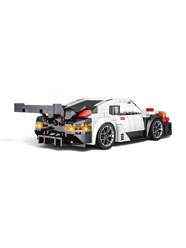Racing Supercar Building Blocks Car Set – DIY Sports Car Brick Building Kit MD351