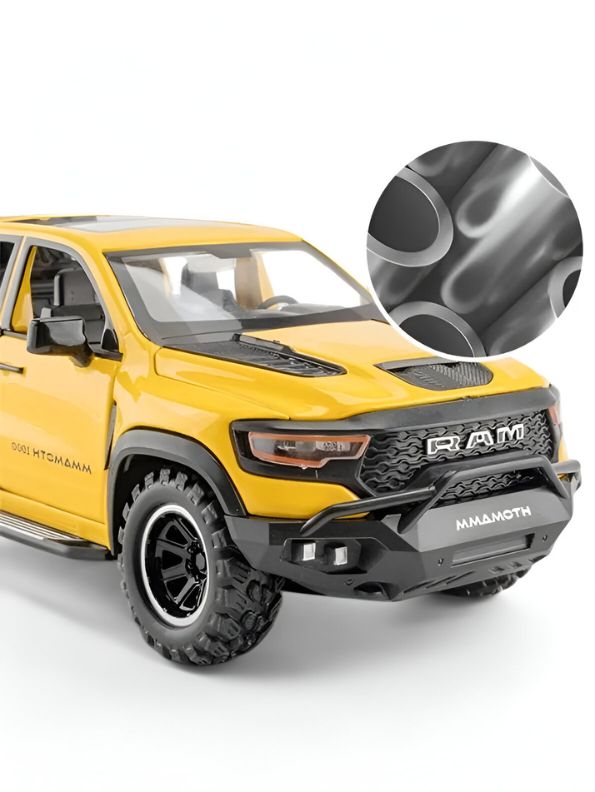 Ram Mammoth Diecast Car for Kids – Heavy-Duty Off-Road Metal Toy Vehicle Scale 1:32 TZ-OS1561.