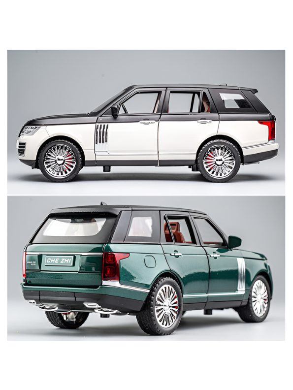 Range Rover Defender Diecast Car 1:24 Scale with Steerable Wheels & Suspension TV2640.