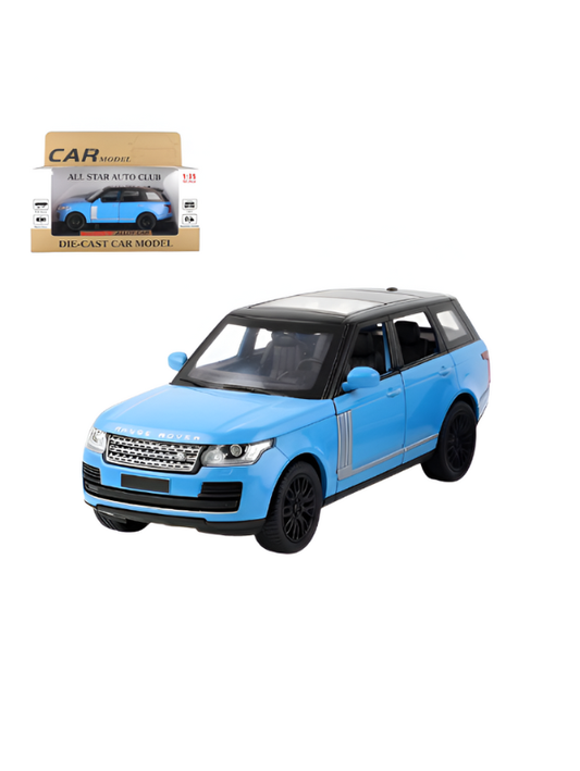 Range Rover Diecast Car Model Scale 1:35 – Luxury SUV Collectible Replica Blue LMI15647.