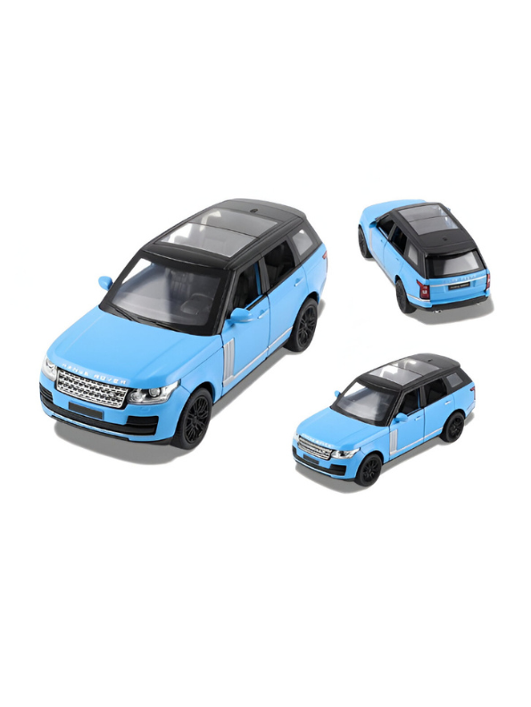 Range Rover Diecast Car Model Scale 1:35 – Luxury SUV Collectible Replica Blue LMI15647.