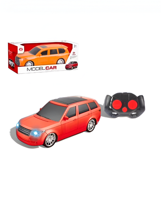 Range Rover Style Remote Control Car – Electric RC SUV Toy with Wireless Controller Red LMI10897.