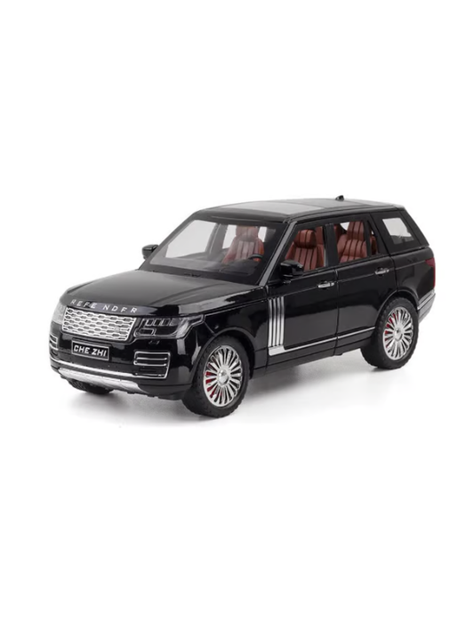 Range Rover Metal Diecast Model Car Black Luxury SUV Collectible Toy Scale 1:32.