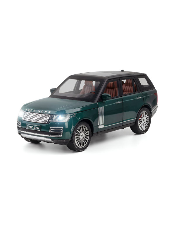 Range Rover Defender Diecast Car 1:24 Scale with Steerable Wheels & Suspension TV2640.