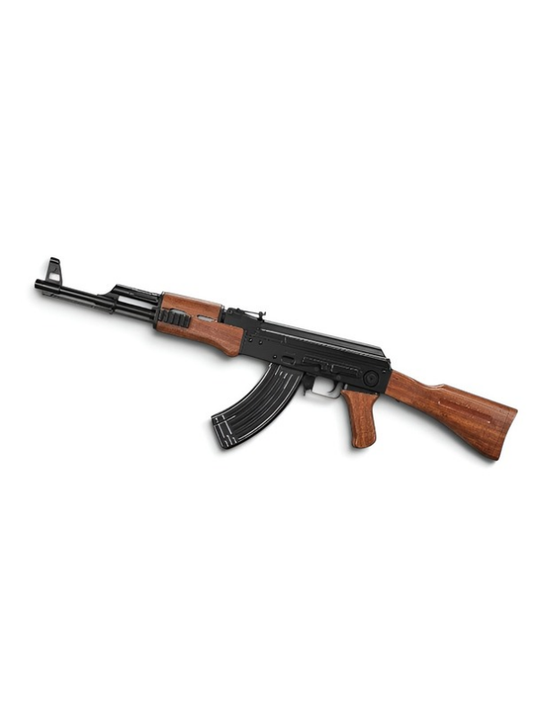 Realistic AK-47 Toy Assault Rifle Gun with BB Pellets & Detachable Parts LMI15340