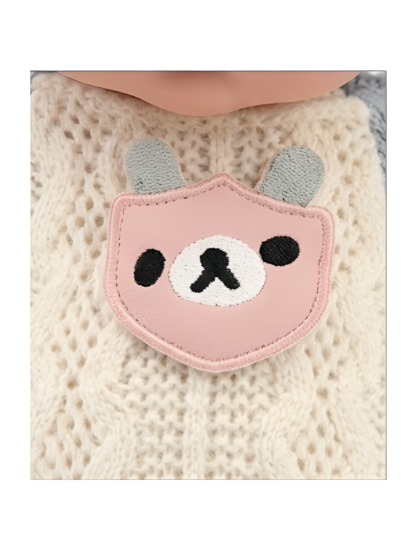 Realistic Reborn Baby Doll with Knit Bear Outfit & Hat LMI13287.