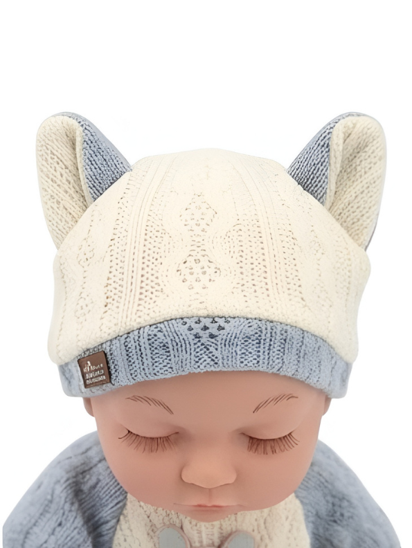 Realistic Reborn Sleeping Baby Doll with Cat Ear Outfit LMI16698.