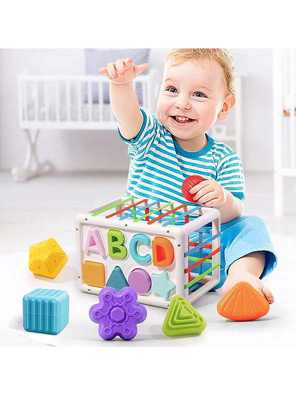 Rectangle Cube & Shape Sorter Kids Toy (NX.L-6)