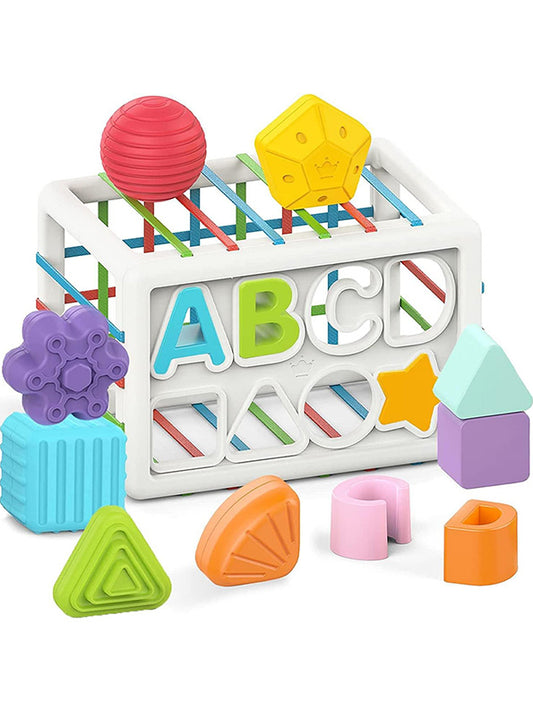 Rectangle Cube & Shape Sorter Kids Toy (NX.L-6)