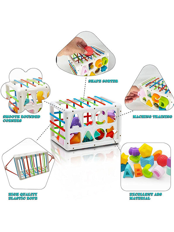 Rectangle Cube & Shape Sorter Kids Toy (NX.L-6)