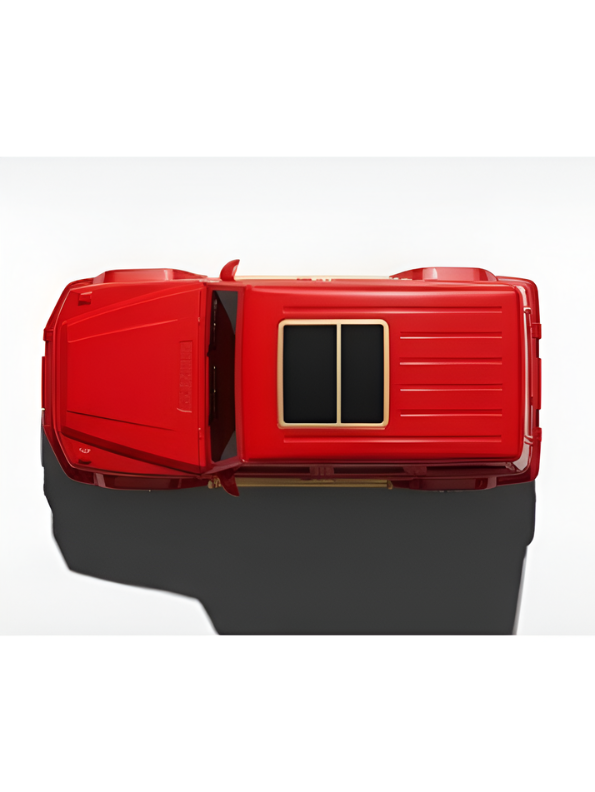 Red G-Wagon Style Remote Control SUV Toy Car for Kids – 27MHz 2-Channel R/C Vehicle with Forward & Reverse Remote TV5495