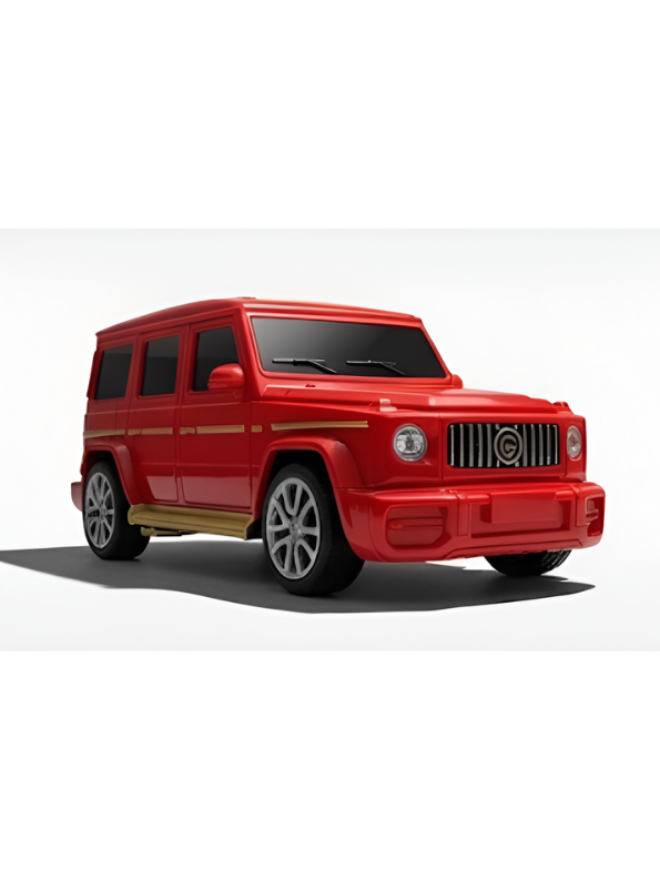 Red G-Wagon Style Remote Control SUV Toy Car for Kids – 27MHz 2-Channel R/C Vehicle with Forward & Reverse Remote TV5495