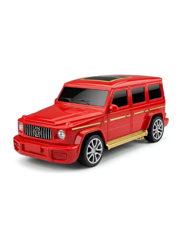 Red G-Wagon Style Remote Control SUV Toy Car for Kids – 27MHz 2-Channel R/C Vehicle with Forward & Reverse Remote TV5495