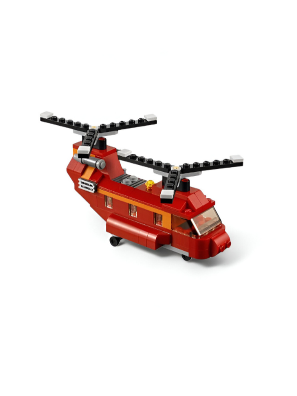 Red Rovers – 145 PCS 3-in-1 Building Set – Helicopter, Plane & Rescue Jet for Kids TV864.