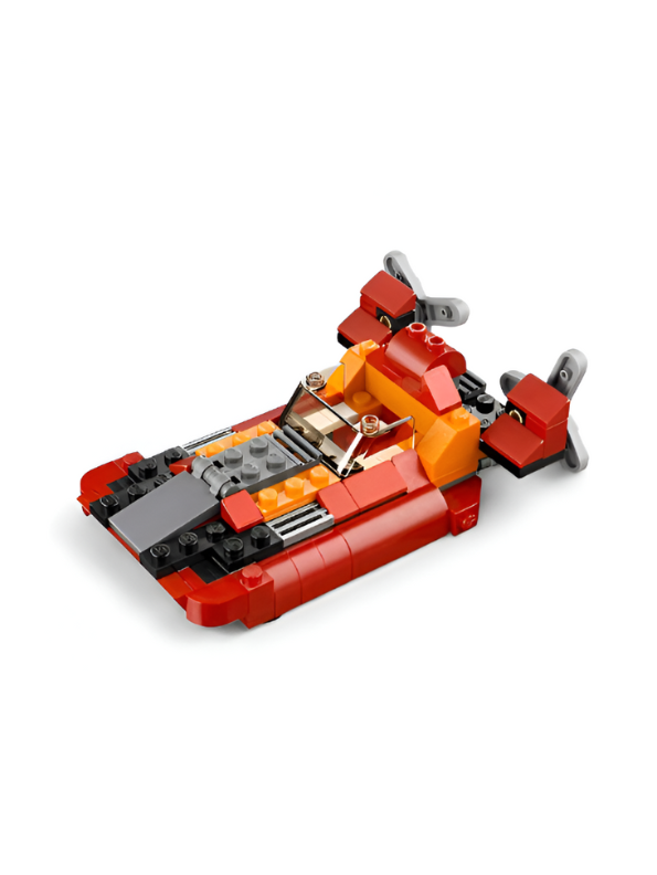 Red Rovers – 145 PCS 3-in-1 Building Set – Helicopter, Plane & Rescue Jet for Kids TV864.