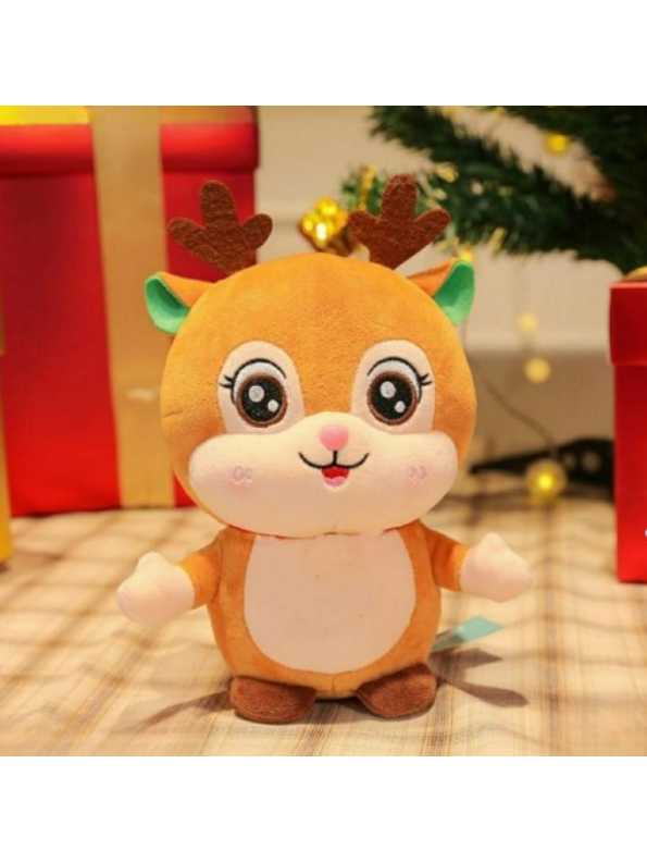 Reindeer Toy for Kids 7-Inch Cuddly Christmas Stuffed Animal, Soft Toy & Huggable Companion LMI11929.