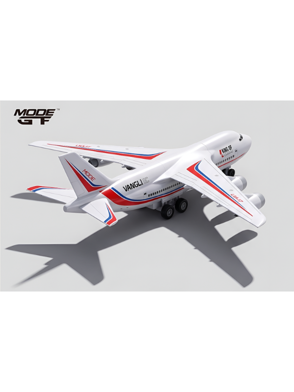 Remote Control Airplane Toy – RC Aviation Airliner with 4-Engine Design & Steering Remote, White Toy Passenger Plane for Kids and Aviation Enthusiasts TV5445