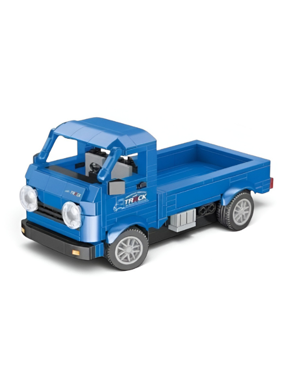 Remote Control Cargo Truck Building Blocks – Brick Vehicle Construction MD350