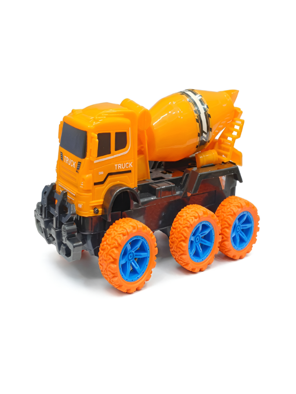 Remote Control Concrete Mixer Truck Toy – 6-Wheel RC Construction Vehicle TV4531.