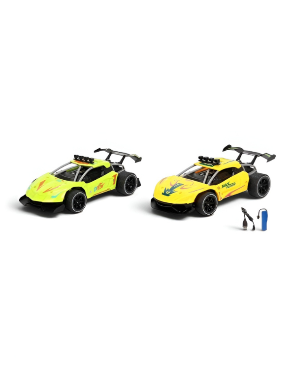 Remote Control Drift Crawler Racing Car Toy Yellow LMI13744.