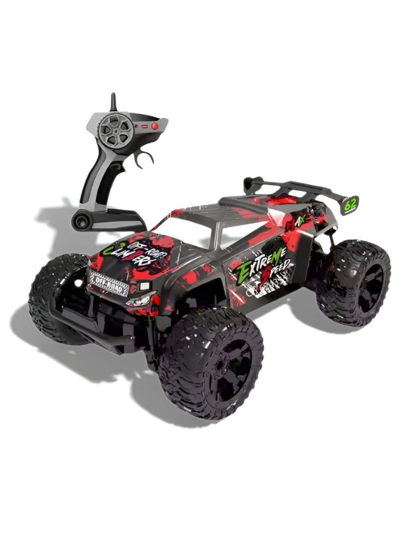 Remote Control Drift Racing Car – Rechargeable High-Speed RC Racing Vehicle for Kids Red  LMI15868