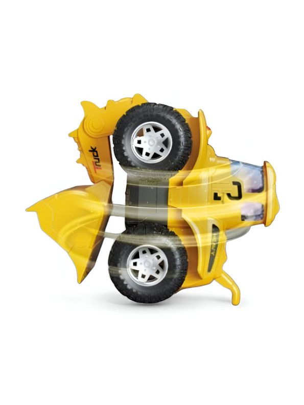 Remote Control Excavator Toy – Grey RC Construction Loader Truck for Kids LMI15828.