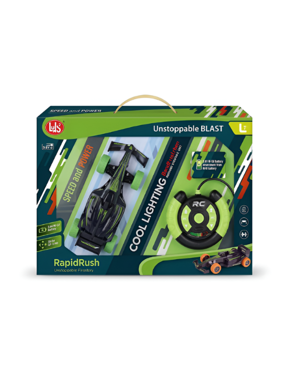 Remote Control Formula 1 Racing Car Green LMI16737.