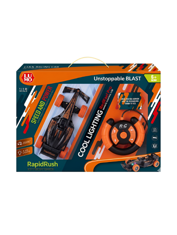 Remote Control Formula 1 Racing Car Orange LMI16737.