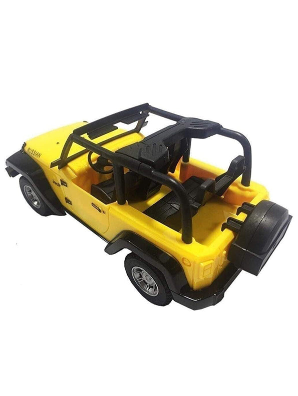 Remote Control Russian Jeep Car - Yellow (L-14)