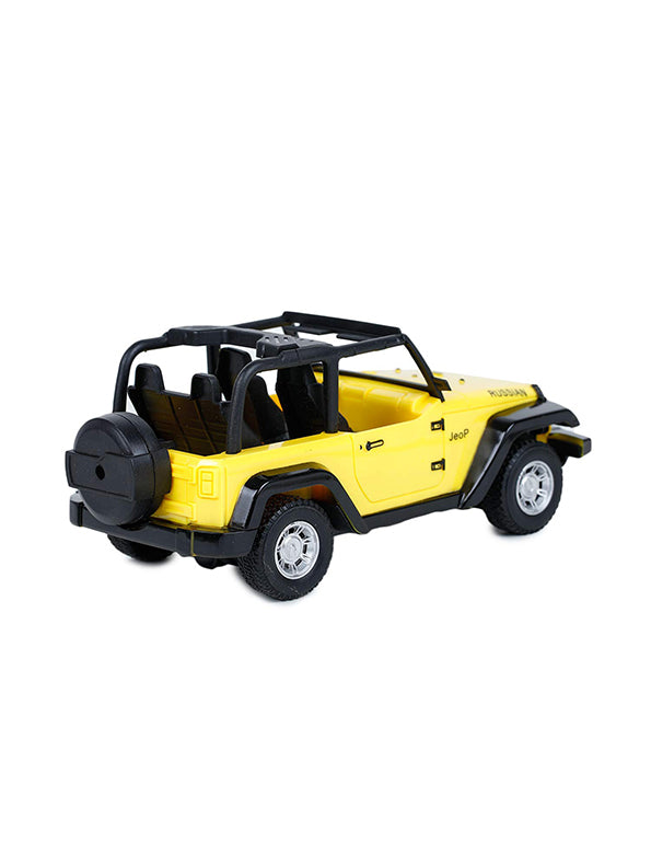 Remote Control Russian Jeep Car - Yellow (L-14)