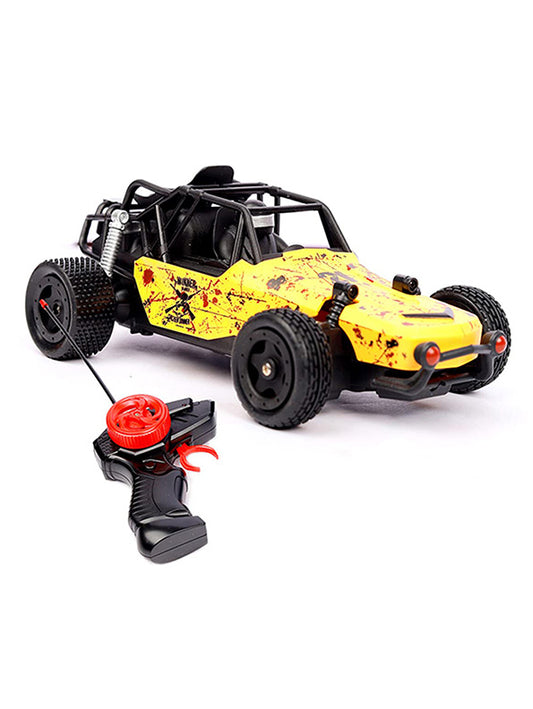 Remote Control Mini Lap 27Hz Racing Car - Yellow (L-28) - Toyloft