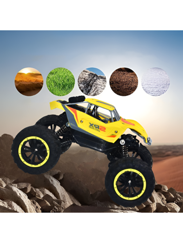 Remote Control Monster Truck – High-Speed Off-Road Rock Crawler Toy LMI15092.
