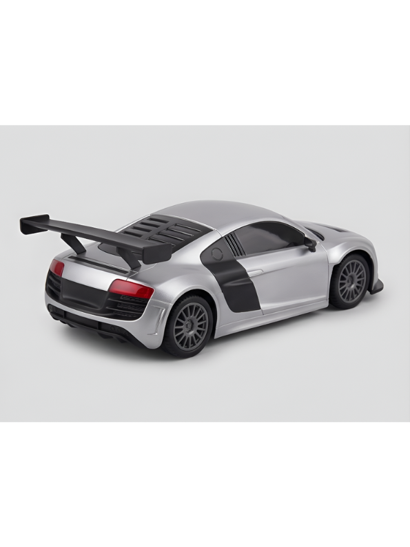 Remote Control RC Racing Sportscar Toy - Grey High-Speed Race Car for Kids LMI9838