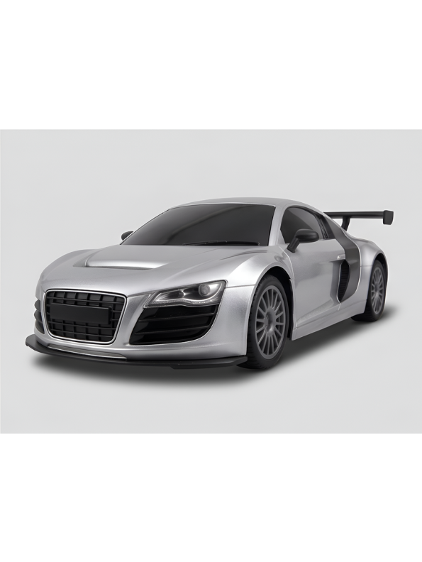 Remote Control RC Racing Sportscar Toy - Grey High-Speed Race Car for Kids LMI9838