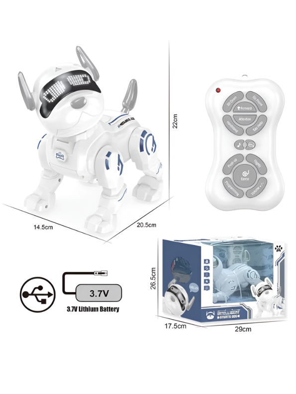 Remote Control Robot Dog – Intelligent Remote Control Stunt Puppy TV6156.