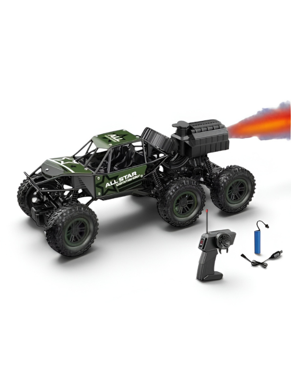 Remote Control Rock Crawler Monster Truck Green LMI12708.