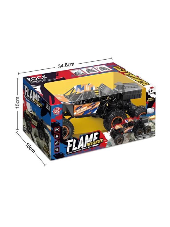 Remote Control Rock Crawler Monster Truck Gold LMI12708.